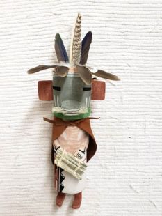 Old Style Hopi Carved Piki Eater Traditional Dancer Katsina Doll