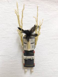 Old Style Hopi Carved Warrior Maiden Katsina Doll--Old Oraibi