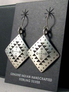 Native American Navajo Made Earrings 