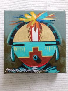 Native American Made Maiden Painting