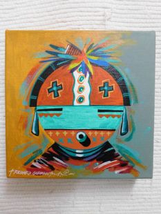 Native American Made Maiden Painting