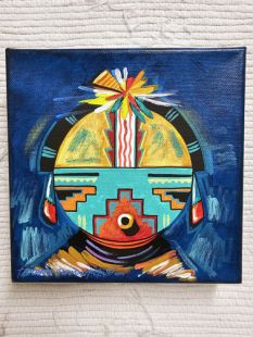 Native American Made Maiden Painting