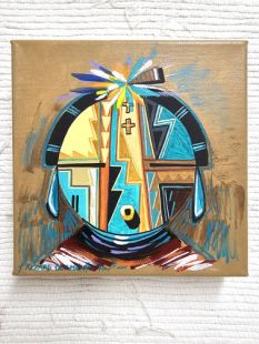 Native American Made Maiden Painting