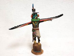 Native American Hopi Carved Eagle Great Spirit Dancer Katsina Doll