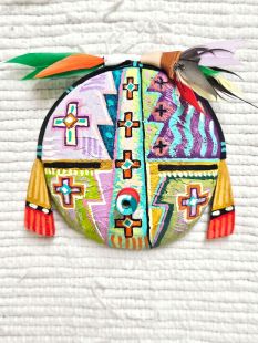Native American Hopi Made Maiden Mask