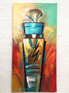 Native American Made Yei Painting