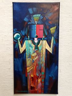 Native American Made Yei Painting