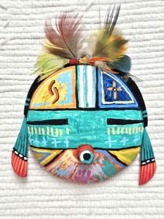 Native American Hopi Made Maiden Mask