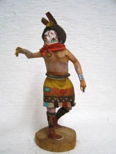 Native American Hopi Carved Hehey'a Katsina Doll