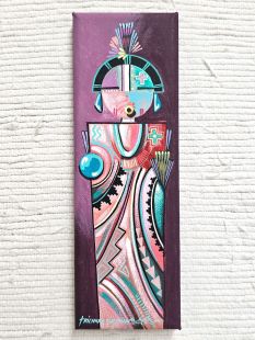 Native American Made Maiden Painting