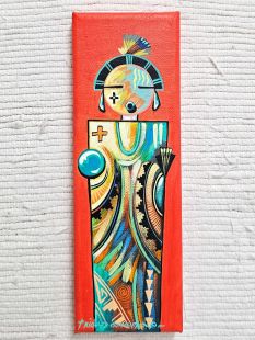 Native American Made Maiden Painting