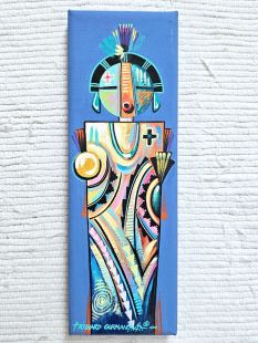 Native American Made Maiden Painting