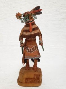 Native American Hopi Carved Hillili Guard Katsina Doll