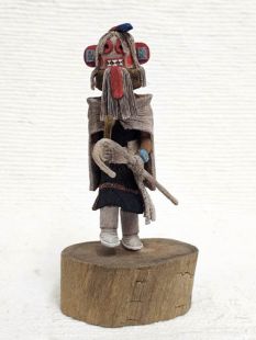 Native American Hopi Carved Cold Bringing Woman Kachina Doll (Katsina Doll)