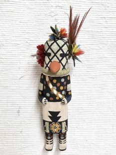 Old Style Hopi Carved Bean Traditional Katsina Doll