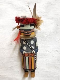 Old Style Hopi Carved Cat Traditional Katsina Doll