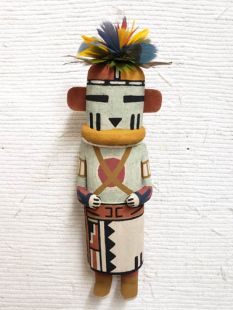 Old Style Hopi Carved Thunder Traditional Dancer Katsina Doll