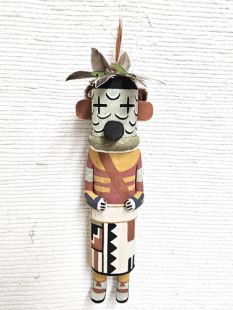 Old Style Hopi Carved Roadrunner Traditional Bird Katsina Doll