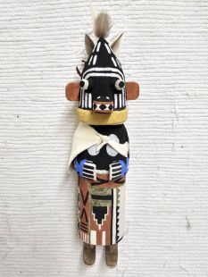 Old Style Hopi Carved Warrior Twin Traditional Warrior Katsina Doll
