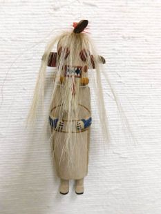 Old Style Hopi Carved Cold Bringing Woman Traditional Katsina Doll