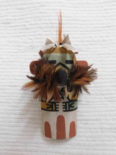 Old Style Hopi Carved Eagle Traditional Katsina Doll Ornament