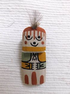 Old Style Hopi Carved Grandmother Traditional Katsina Doll Ornament