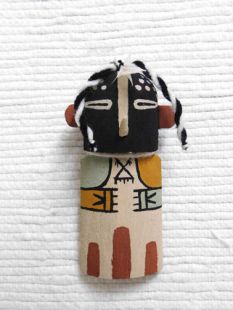 Old Style Hopi Carved Kokopelli Traditional Fertility Kachina Doll (Katsina Doll) Ornament