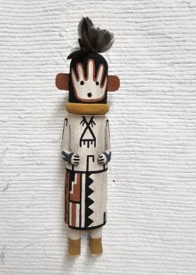 Old Style Hopi Carved Pot Carrier Traditional Katsina Doll