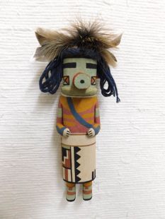 Old Style Hopi Carved Swaying Man Traditional Katsina Doll