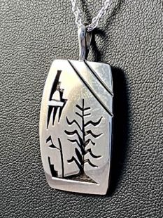 Native American Hopi Made Corn Pendant