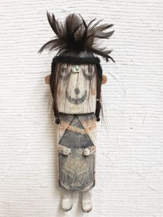 Old Style Hopi Carved Grandmother Traditional Katsina Doll