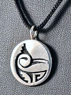 Native American Hopi Made Roadrunner Pendant