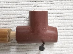 Native American Made Pipestone Plains Style Pipe 
