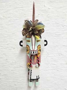 Old Style Hopi Carved Badger Traditional Powerful Healer Kachina Doll (Katsina Doll)