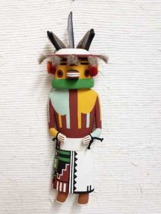 Old Style Hopi Carved Antelope Traditional Katsina Doll