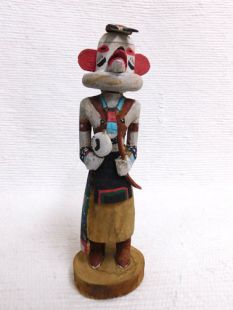 Native American Hopi Carved Bear Powerful Healer Katsina Doll