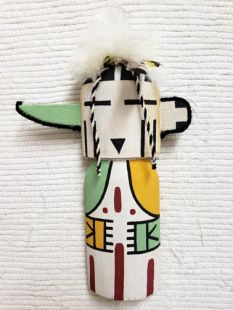 Old Style Hopi Carved Zuni Long-Horned Traditional Katsina Doll