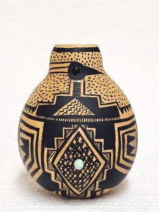 Roadrunner Gourd Pot