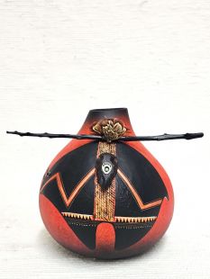 Spirit Bear Gourd Pot