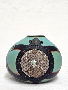 Mimbres Turtle Gourd Pot