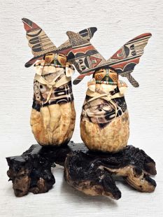 Butterfly Maidens Gourd Figures