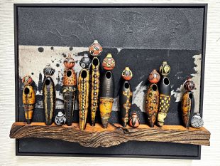 Pot Carriers on Canvas