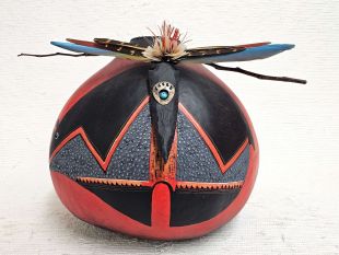 Spirit Bear Gourd Pot--XL