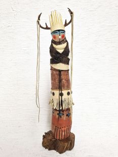 Deer Dancer Gourd Figure