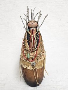 Stick Carrier Gourd Figure