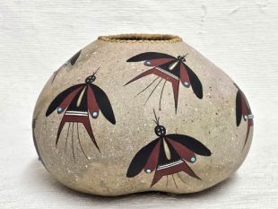 Gourd Pot with Moths