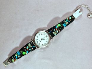 Native American Navajo Made Watch--Vintage