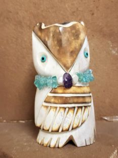 Zuni Carved Owl Fetish 