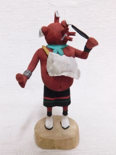 Native American Hopi Carved Mudhead Katsina Doll