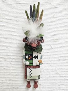 Old Style Hopi Carved Mudhead Traditional Clown Kachina Doll (Katsina Doll)